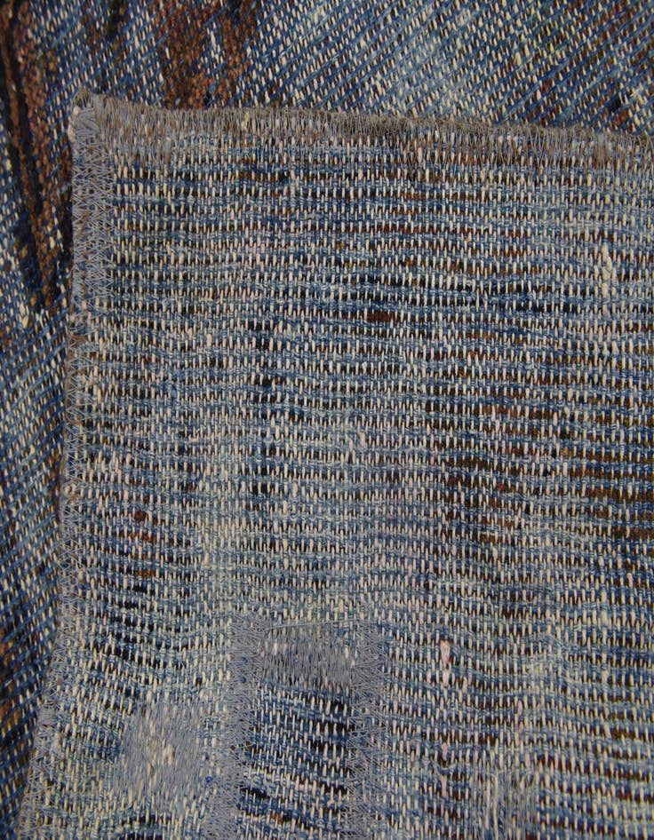 Detail image of  4' x 5' 6  Hand Knotted Ultra Vintage Persian Wool Rug