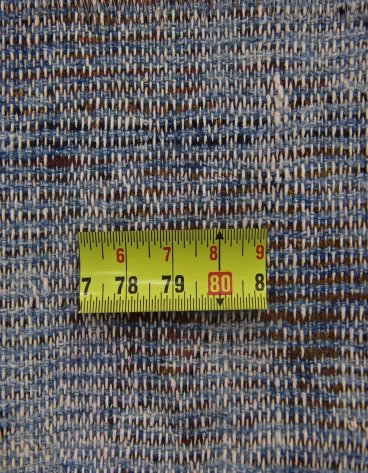 Detail image of  4' x 5' 6  Hand Knotted Ultra Vintage Persian Wool Rug