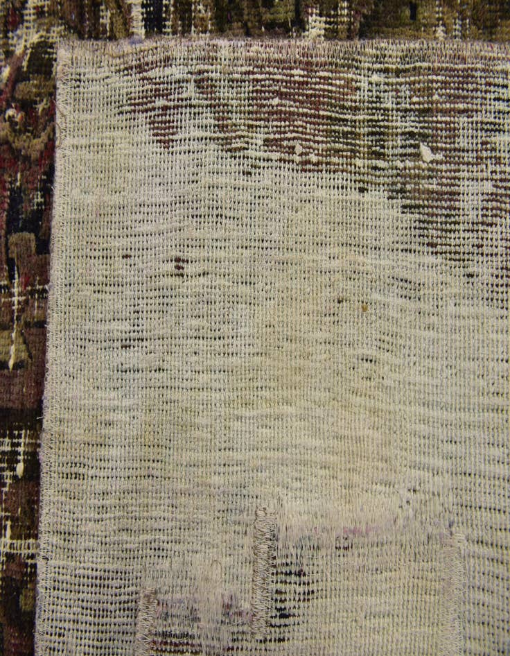 Detail image of 6' x 8' 8 Hand Knotted Ultra Vintage Persian Wool Rug