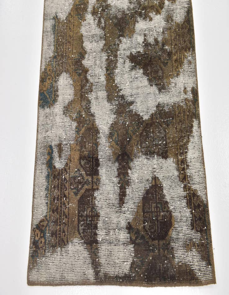 Detail image of  3' x 4' 6  Hand Knotted Ultra Vintage Persian Wool Rug