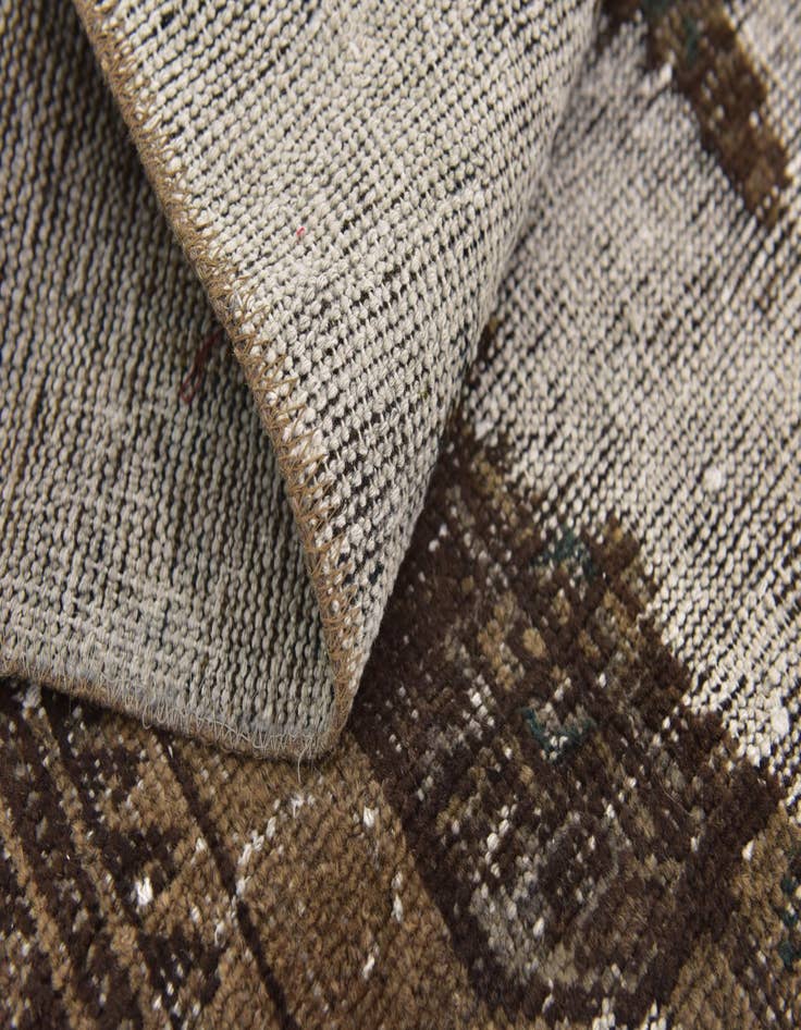 Detail image of  3' x 4' 6  Hand Knotted Ultra Vintage Persian Wool Rug