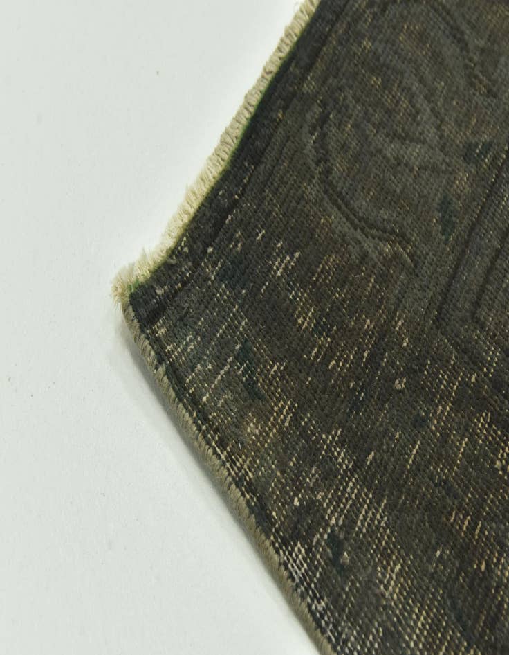 Detail image of  9' 6 x 12'  Hand Knotted Ultra Vintage Persian Wool Rug