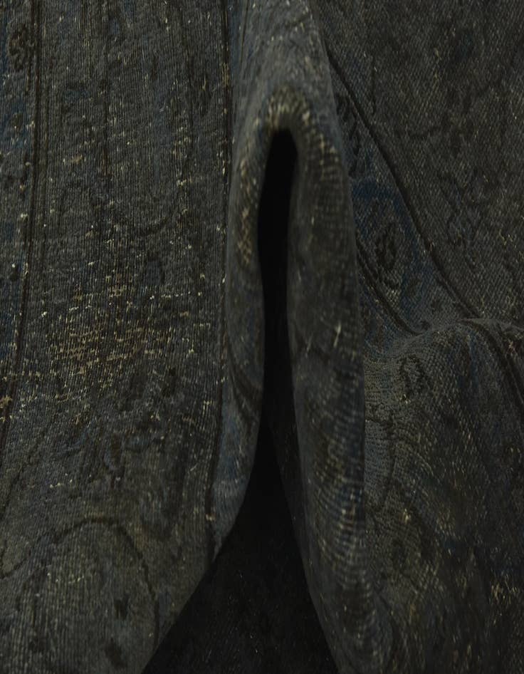 Detail image of  7' 11 x 10' 7  Hand Knotted Ultra Vintage Persian Wool Rug