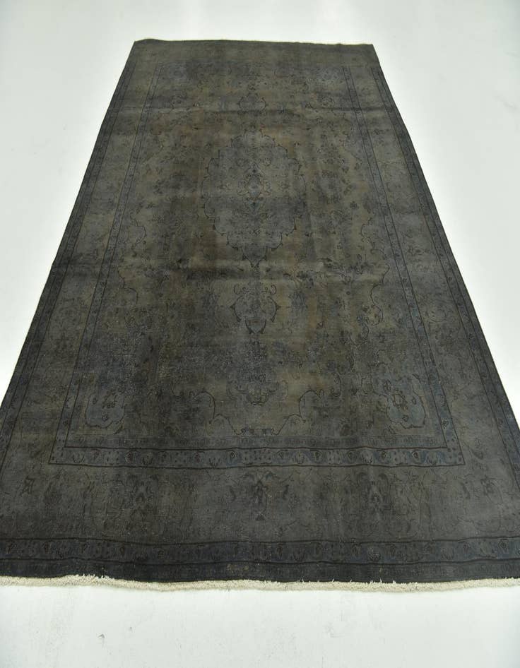 Detail image of  7' 11 x 10' 7  Hand Knotted Ultra Vintage Persian Wool Rug