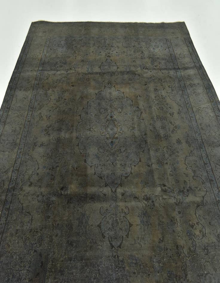 Detail image of  7' 11 x 10' 7  Hand Knotted Ultra Vintage Persian Wool Rug