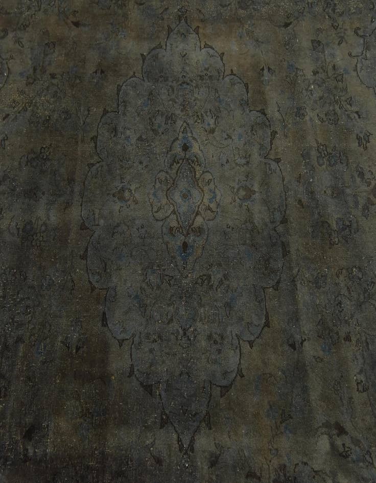 Detail image of  7' 11 x 10' 7  Hand Knotted Ultra Vintage Persian Wool Rug