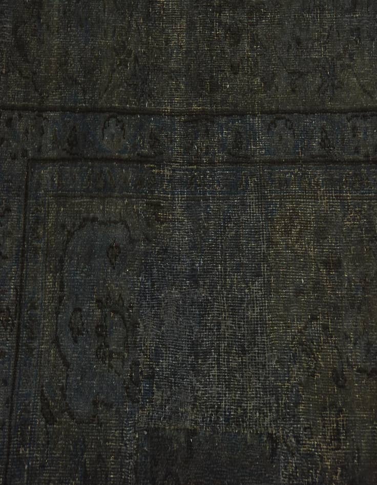 Detail image of  7' 11 x 10' 7  Hand Knotted Ultra Vintage Persian Wool Rug