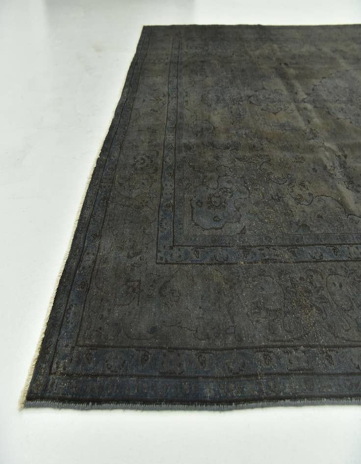 Detail image of  7' 11 x 10' 7  Hand Knotted Ultra Vintage Persian Wool Rug