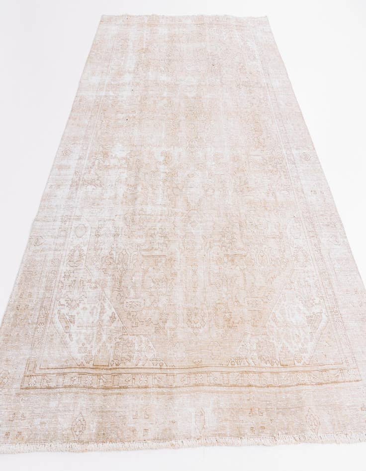 Detail image of  7' 3 x 10' 5  Hand Knotted Ultra Vintage Persian Wool Rug