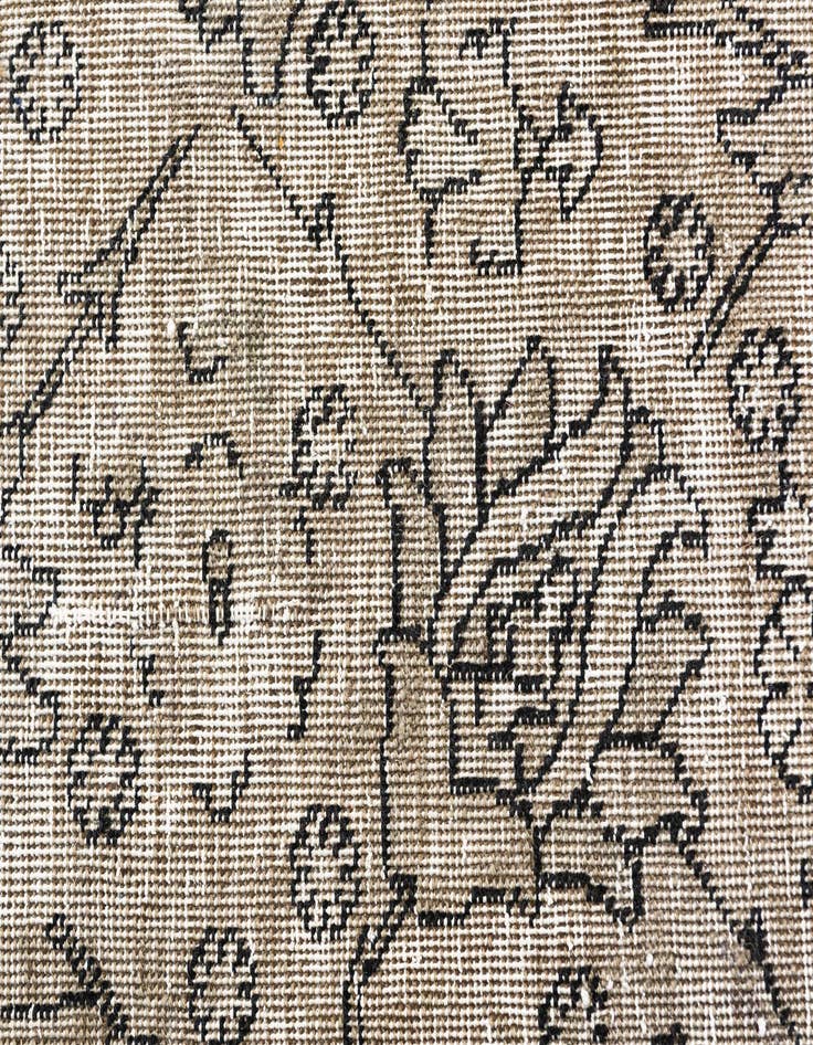 Detail image of  8' 1 x 11' 4  Hand Knotted Ultra Vintage Persian Wool Rug