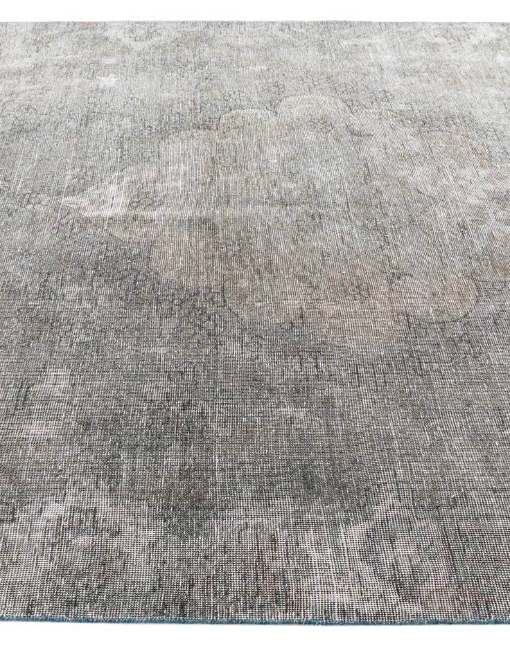 Detail image of  6' 9 x 9' 2  Hand Knotted Ultra Vintage Persian Wool Rug