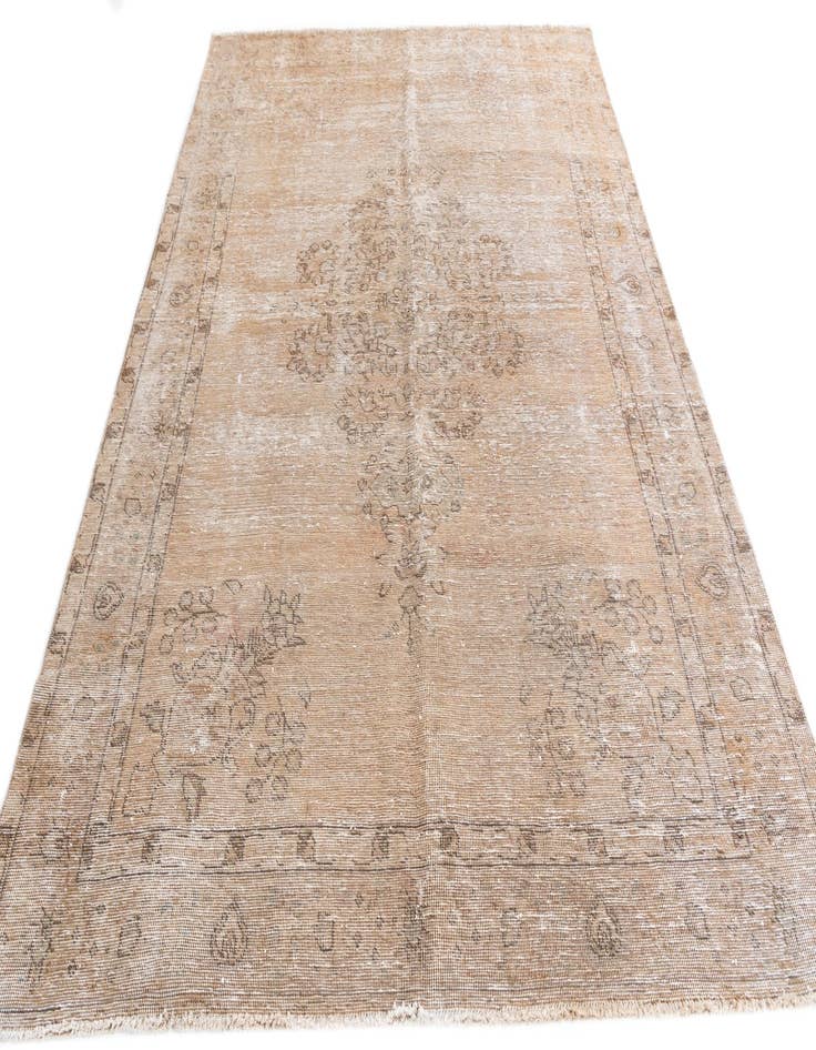 Detail image of  6' 3 x 9' 2  Hand Knotted Ultra Vintage Persian Wool Rug