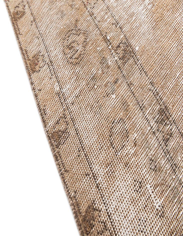 Detail image of  6' 3 x 9' 2  Hand Knotted Ultra Vintage Persian Wool Rug