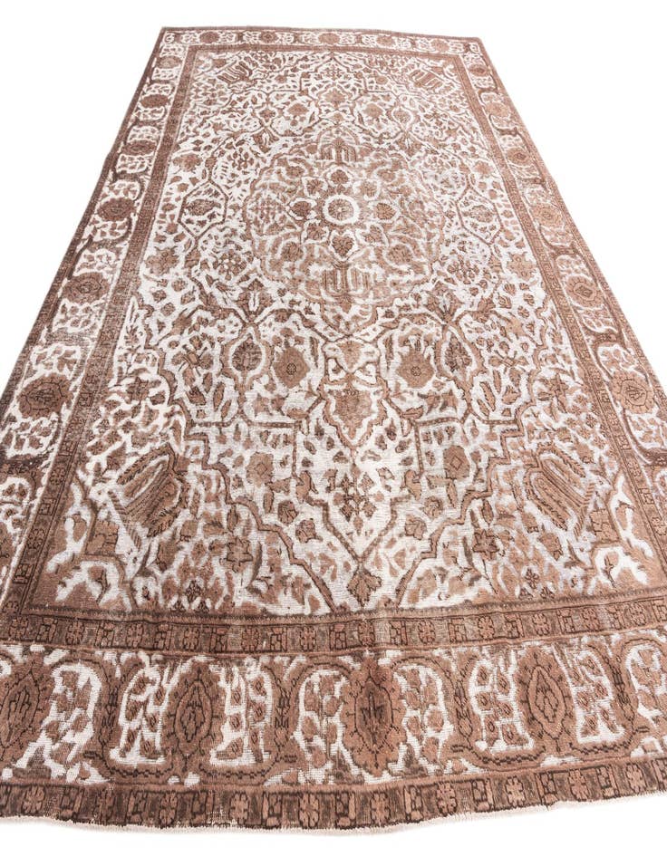 Detail image of  9' 4 x 12' 9  Hand Knotted Ultra Vintage Persian Wool Rug