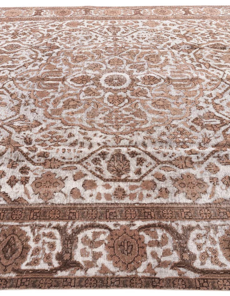 Detail image of  9' 4 x 12' 9  Hand Knotted Ultra Vintage Persian Wool Rug