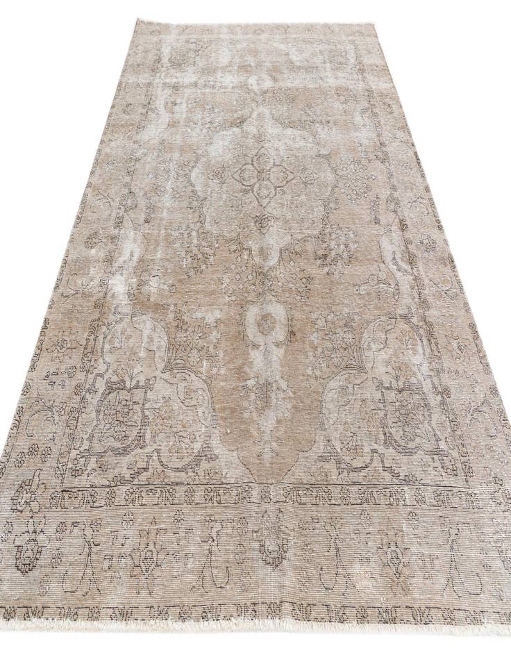 Detail image of  6' 8 x 9' 4  Hand Knotted Ultra Vintage Persian Wool Rug