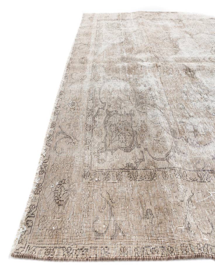 Detail image of  6' 8 x 9' 4  Hand Knotted Ultra Vintage Persian Wool Rug