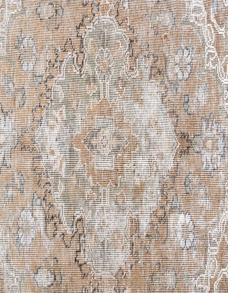 Detail image of  9' 7 x 12' 7  Hand Knotted Ultra Vintage Persian Wool Rug