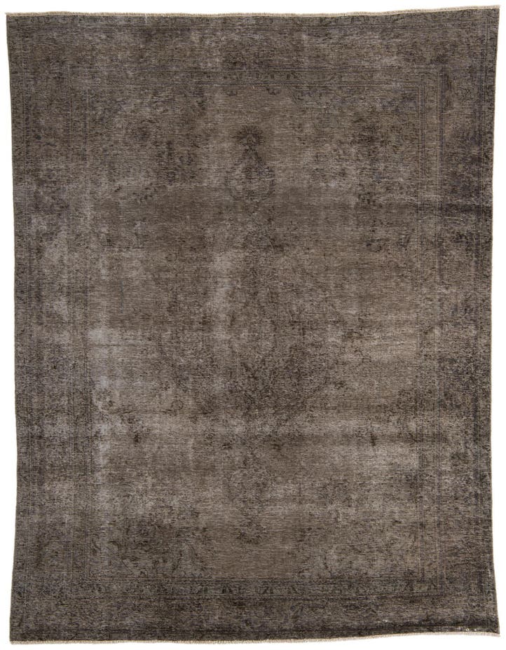  7' 8 x 11' 6  Hand Knotted Ultra Vintage Persian W...
