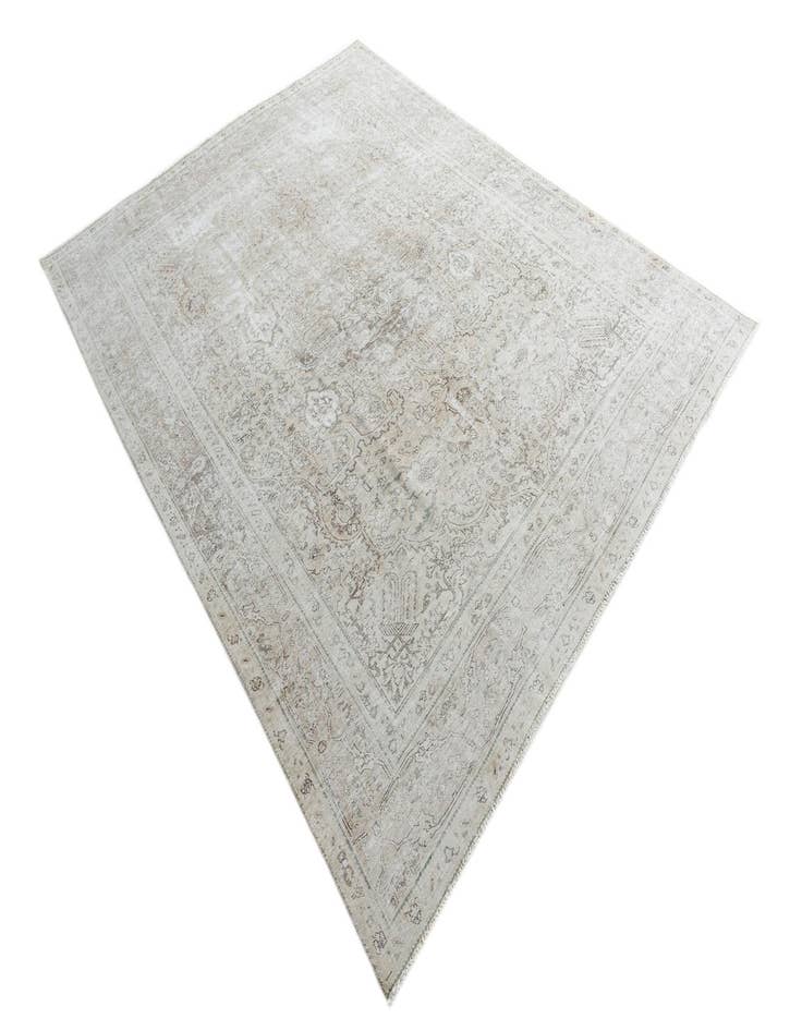 Detail image of  9' 4 x 12' 4  Hand Knotted Ultra Vintage Persian Wool Rug