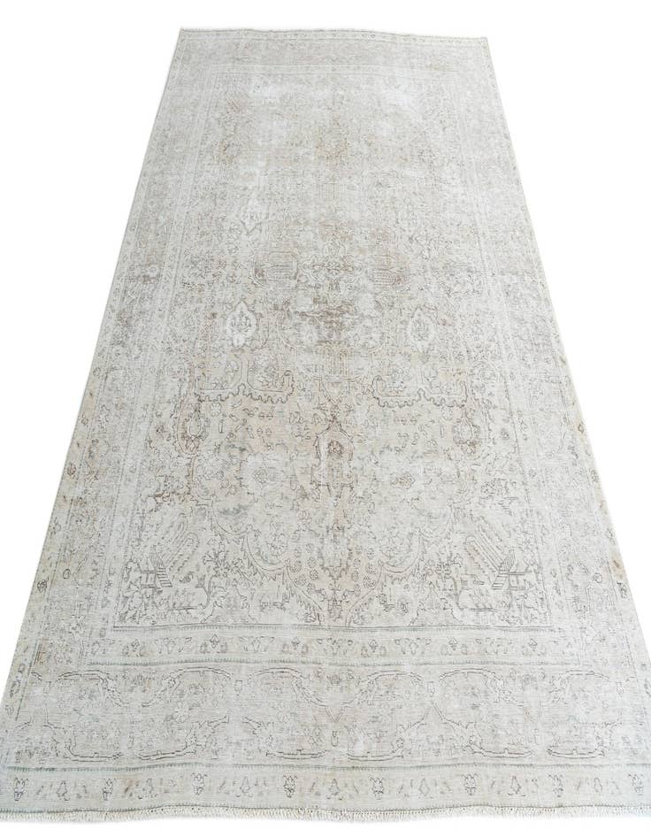 Detail image of  9' 4 x 12' 4  Hand Knotted Ultra Vintage Persian Wool Rug