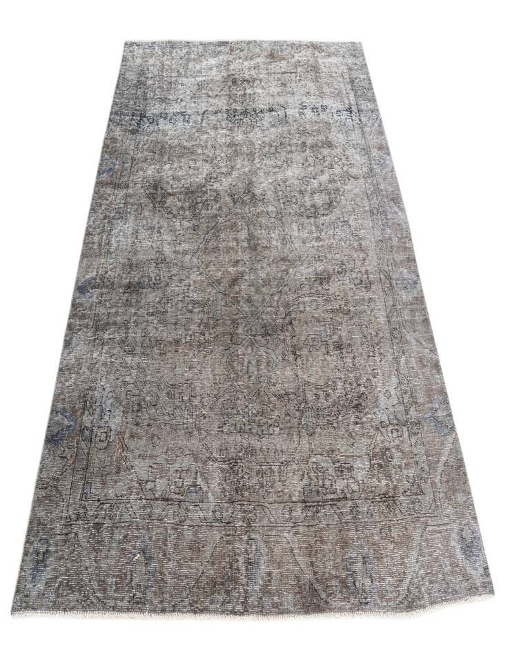 Detail image of  6' 1 x 7' 7  Hand Knotted Ultra Vintage Persian Wool Rug