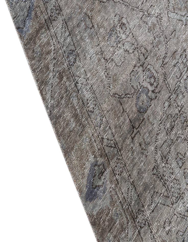 Detail image of  6' 1 x 7' 7  Hand Knotted Ultra Vintage Persian Wool Rug