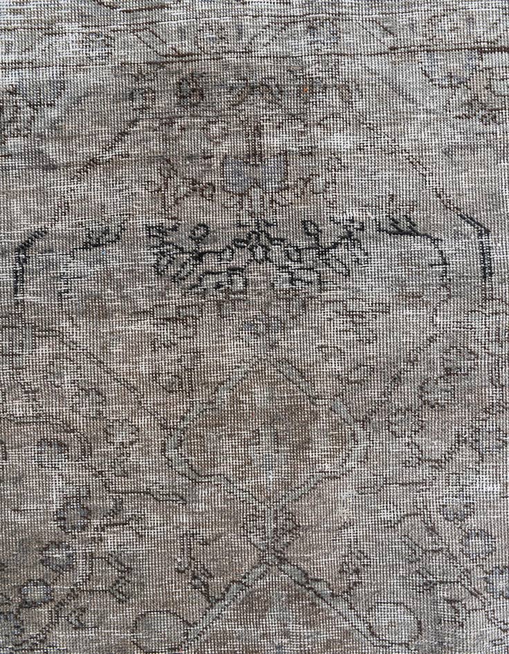 Detail image of  6' 1 x 7' 7  Hand Knotted Ultra Vintage Persian Wool Rug