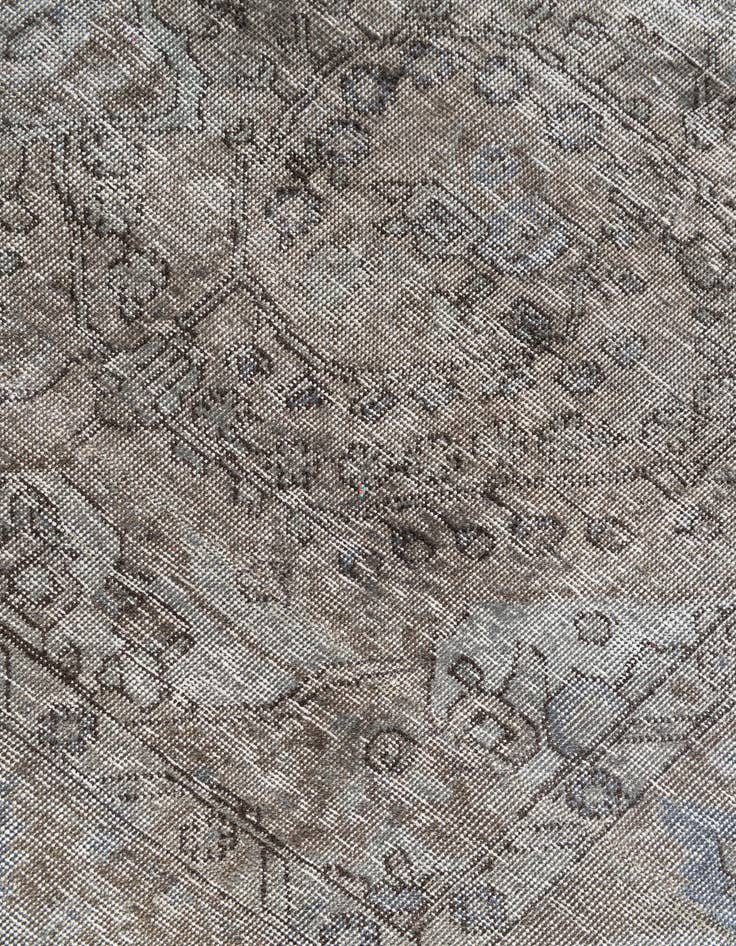 Detail image of  6' 1 x 7' 7  Hand Knotted Ultra Vintage Persian Wool Rug