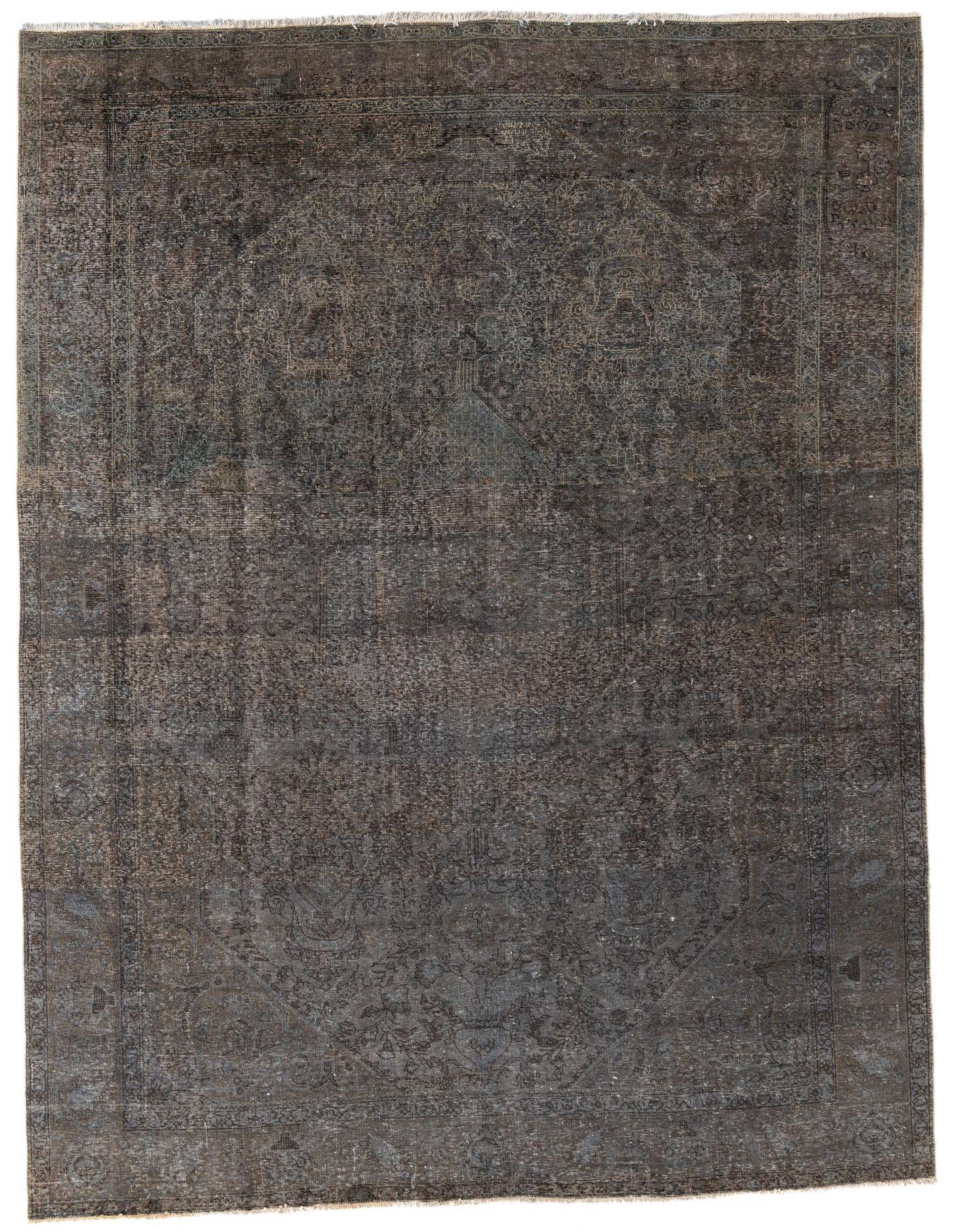 Primary image  8' 2 x 11' 8  Hand Knotted Ultra Vintage Persian Wool Rug