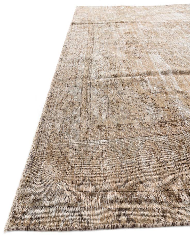 Detail image of  9' 7 x 12' 2  Hand Knotted Ultra Vintage Persian Wool Rug