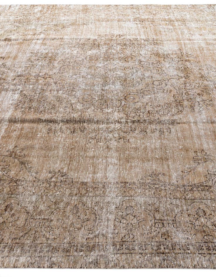 Detail image of  9' 7 x 12' 2  Hand Knotted Ultra Vintage Persian Wool Rug