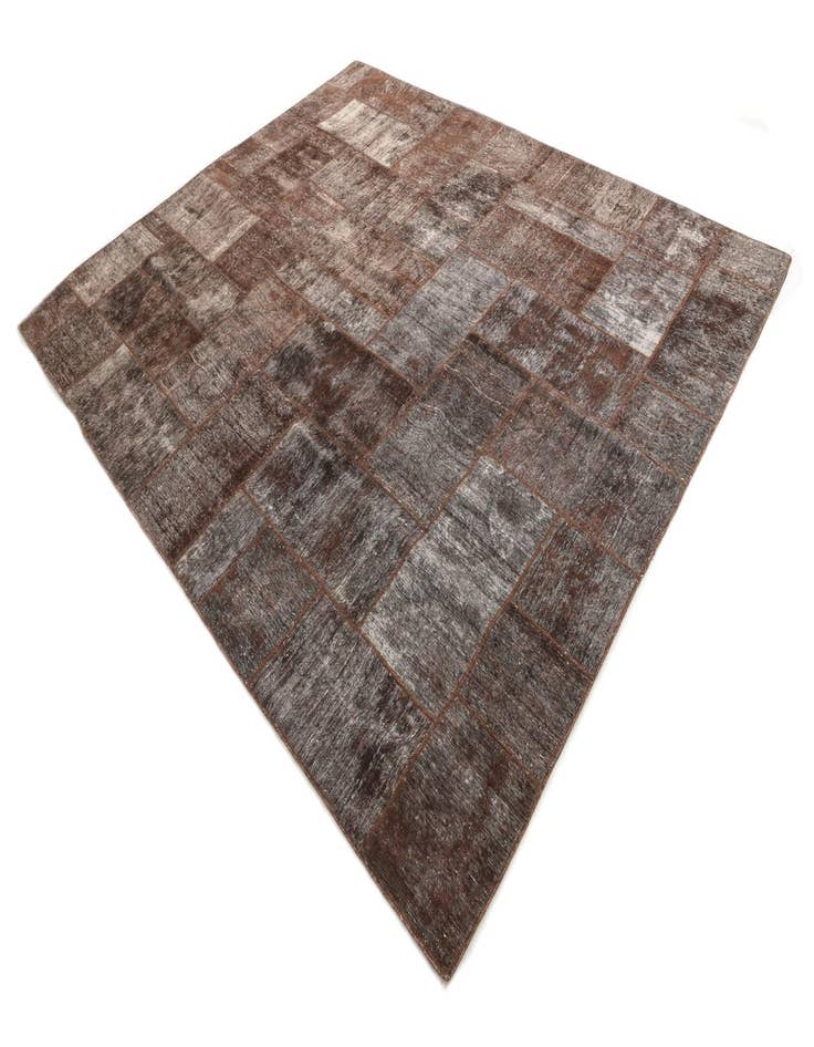 Detail image of  8' 7 x 10' 3  Hand Knotted Ultra Vintage Persian Wool Rug