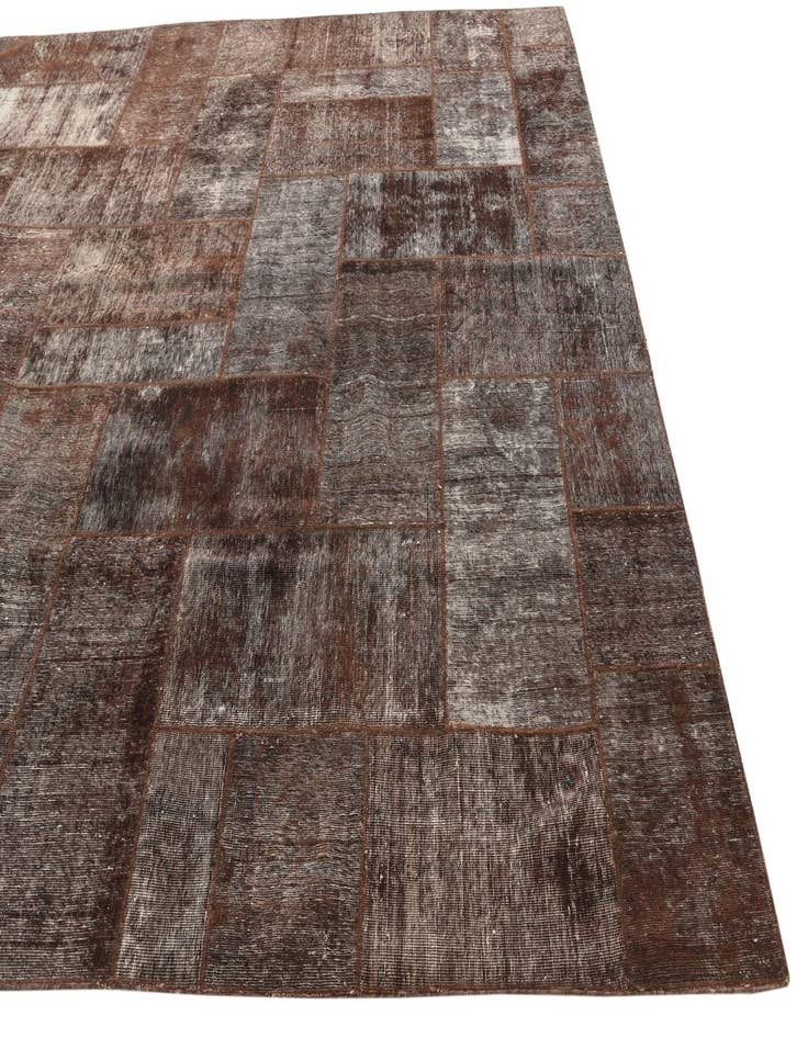 Detail image of  8' 7 x 10' 3  Hand Knotted Ultra Vintage Persian Wool Rug