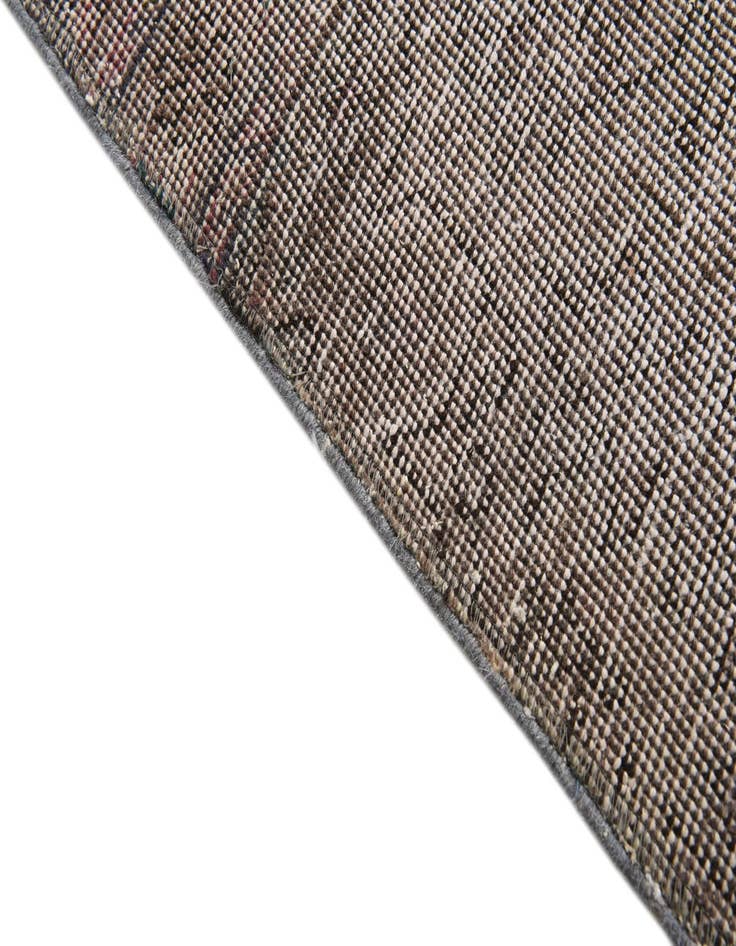 Detail image of  3' 5 x 5'  Hand Knotted Ultra Vintage Persian Wool Rug