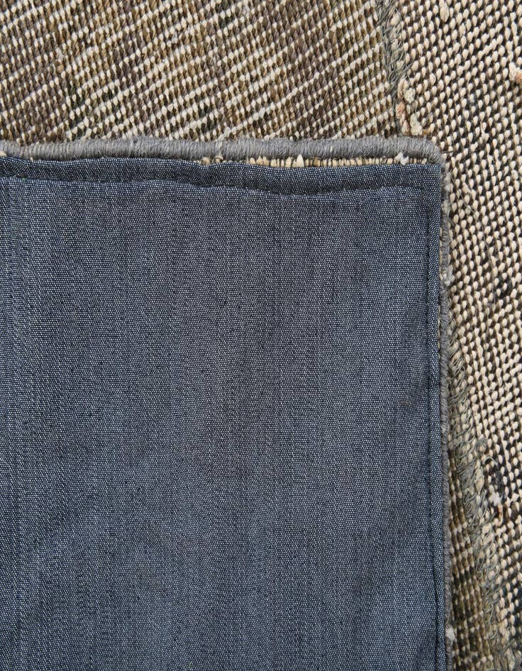 Detail image of  3' 5 x 5'  Hand Knotted Ultra Vintage Persian Wool Rug