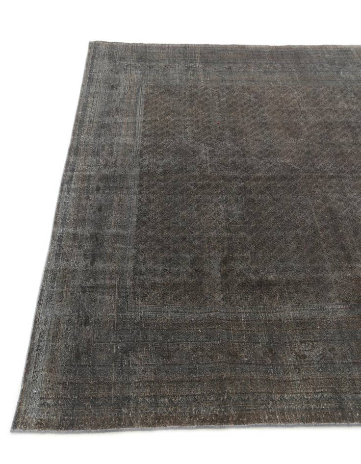 Detail image of  7' x 10' 3  Hand Knotted Ultra Vintage Persian Wool Rug