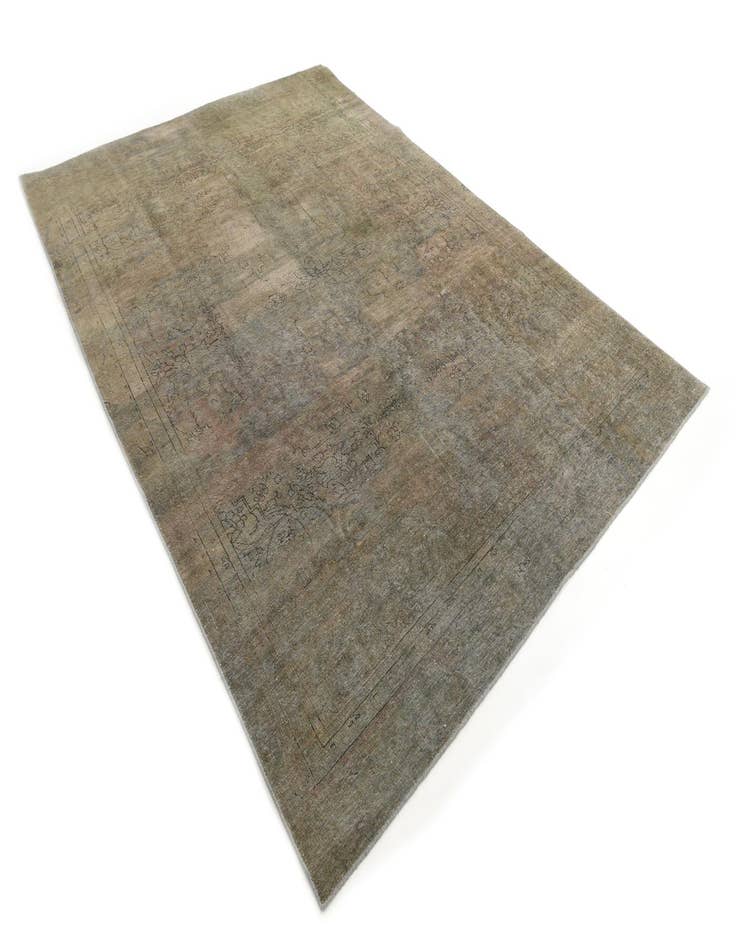 Detail image of  8' 1 x 11' 9  Hand Knotted Ultra Vintage Persian Wool Rug