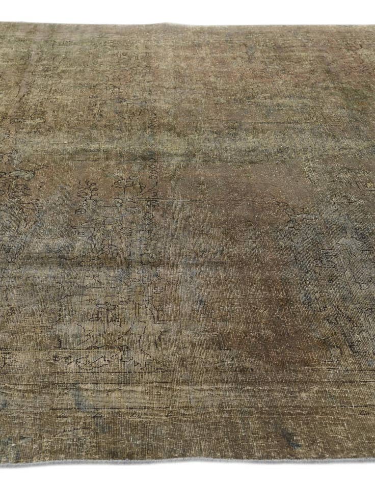 Detail image of  8' 1 x 11' 9  Hand Knotted Ultra Vintage Persian Wool Rug