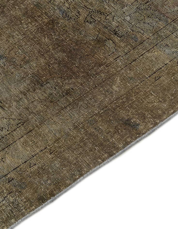 Detail image of  8' 1 x 11' 9  Hand Knotted Ultra Vintage Persian Wool Rug