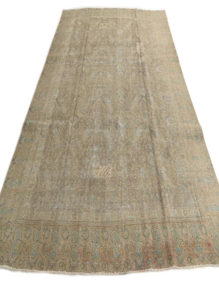 Detail image of  9' 7 x 12' 2  Hand Knotted Ultra Vintage Persian Wool Rug