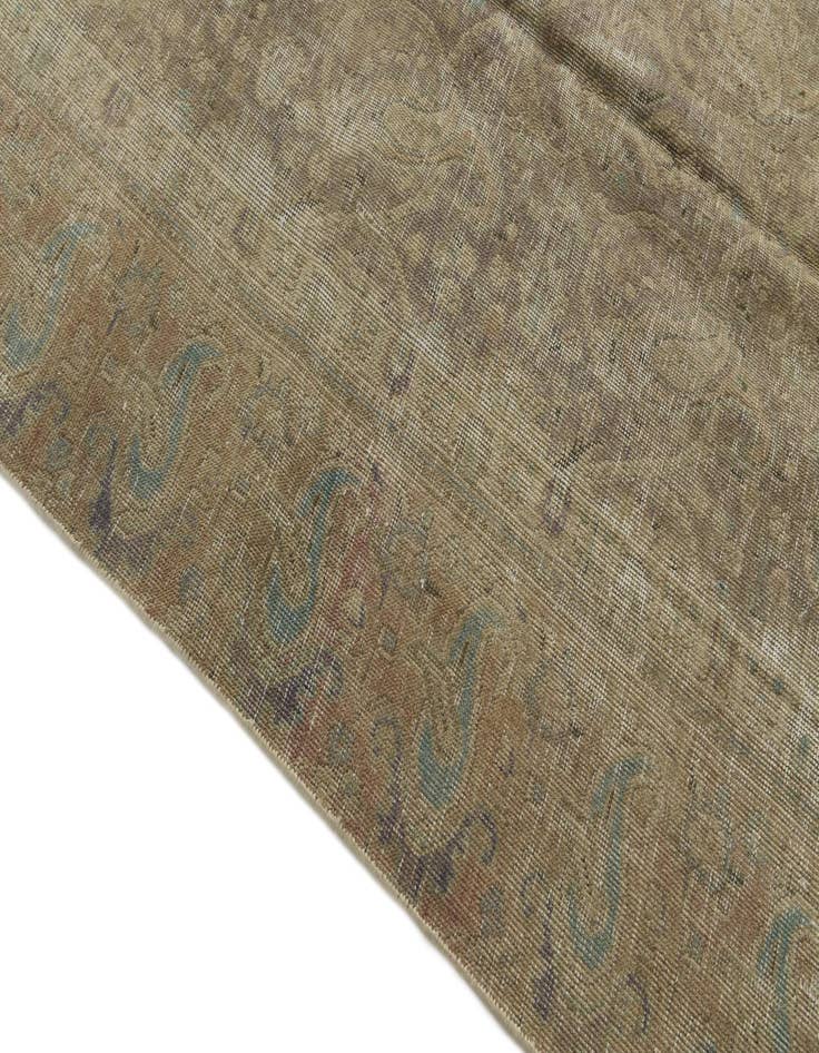 Detail image of  9' 7 x 12' 2  Hand Knotted Ultra Vintage Persian Wool Rug