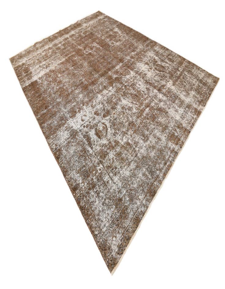 Detail image of  9' 10 x 12' 9  Hand Knotted Ultra Vintage Persian Wool Rug