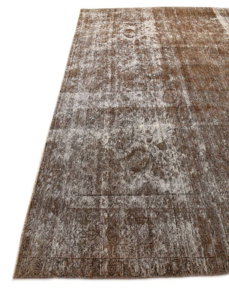 Detail image of  9' 10 x 12' 9  Hand Knotted Ultra Vintage Persian Wool Rug