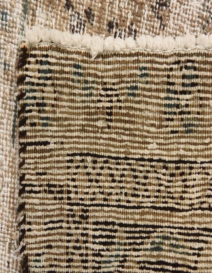 Detail image of  8' 9 x 11' 7  Hand Knotted Ultra Vintage Persian Wool Rug