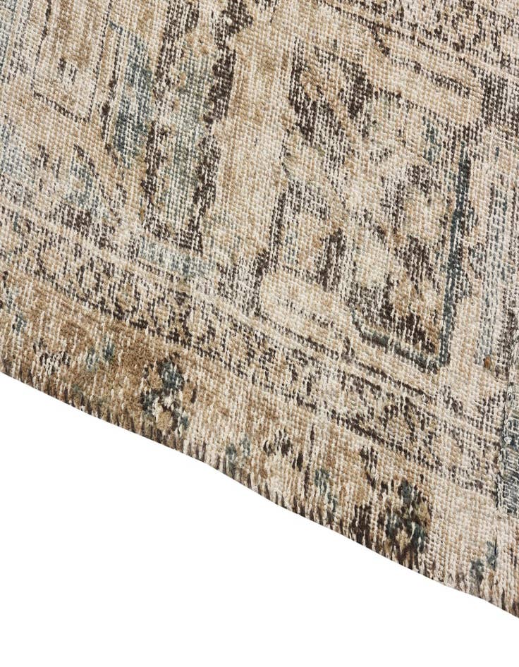 Detail image of  8' 9 x 11' 7  Hand Knotted Ultra Vintage Persian Wool Rug