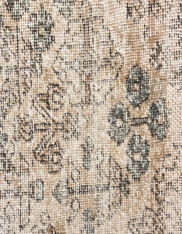 Detail image of  8' 9 x 11' 7  Hand Knotted Ultra Vintage Persian Wool Rug