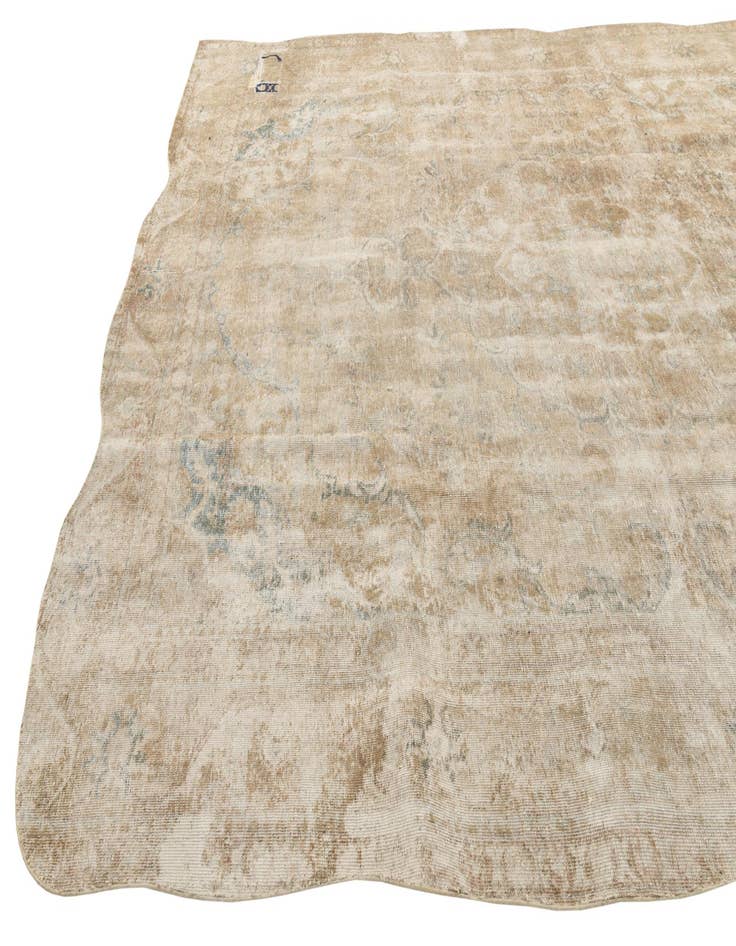 Detail image of  9' 10 x 12' 7  Hand Knotted Ultra Vintage Persian Wool Rug