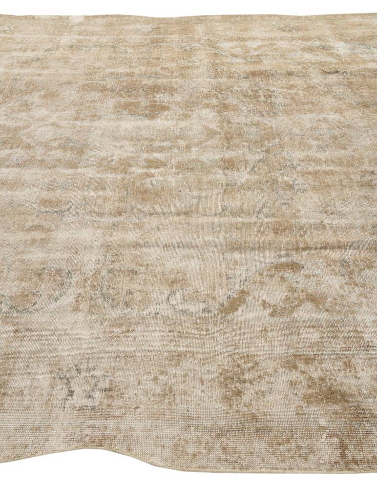 Detail image of  9' 10 x 12' 7  Hand Knotted Ultra Vintage Persian Wool Rug