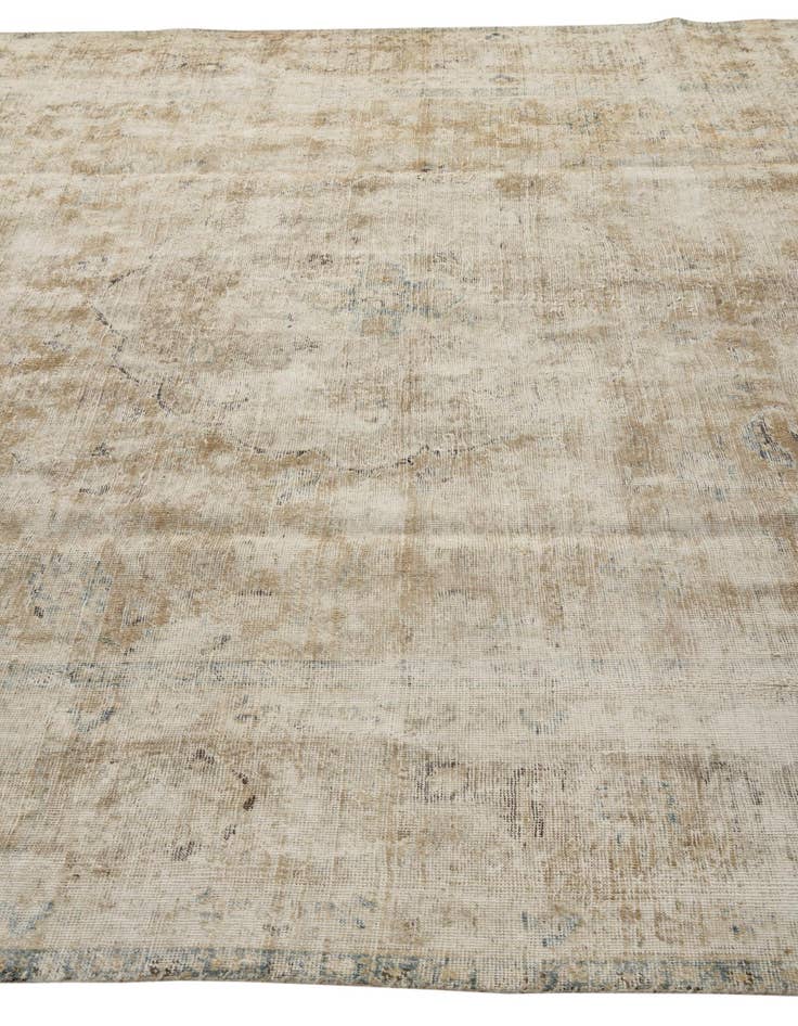 Detail image of  8' 7 x 11' 7  Hand Knotted Ultra Vintage Persian Wool Rug